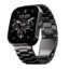 boAt Wave Sigma 3 Curv Smartwatch with 2.01” (5.33 cm) Immersive Curved Display, Metallic Finish, Functional Crown, BT Calling, Sleep, Stress, Heart Rate & SpO2 Monitoring, SOS, IP68 (Black Steel)