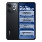 realme NARZO 80 Lite 4G (Obsidian Black 2026, 4GB+64GB) | 6300mAh Segment's Biggest Battery | 7.94mm Slim Design | 300% Ultra Volume | Pulse Light: 9 Colors, 5 Glow Modes | Ai Assist