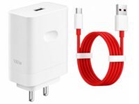 100W USB-A to Type-C Fast Charger & Cable Compatible with Oneplus/Oppo/Xiaomi/Realme/Samsung/Nothing/Poco/Motorola & Other Type C Devices