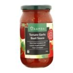 Aamra Homemade Tomato Garlic Basil Pizza Pasta Sauce, 400 grams