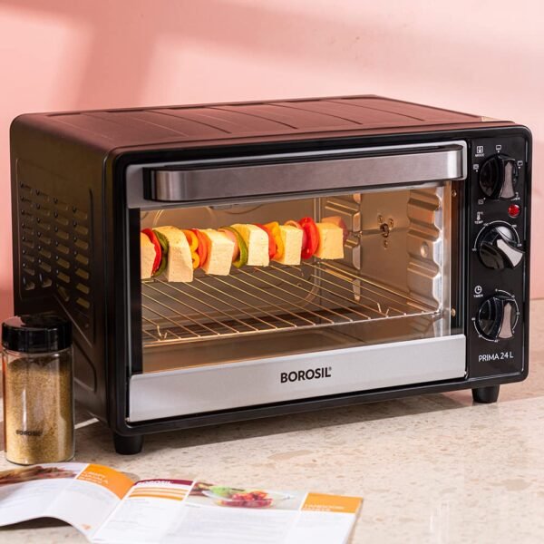Borosil 1600W Prima 24 L Made in India BIS Approved OTG
