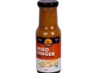 Bun Maska Miso Ginger Salad Dressing | Fresh Ingredients | Japanese Flavor | 100% Vegan and Low Carb | Healthy Gourmet Korean Salad Dressing (210g)