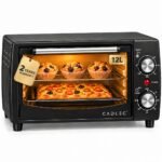 CADLEC Cruise Pro 12L Multi-Function OTG for Kitchen, 1000W Oven Toaster Griller, Bake Grill Toast, Oven for Baking, Adjustable Temperature & Timer, Black, 2 Year Warranty