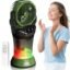 Drumstone (Luxurious 5 Year Warranty) Portable Rechargeable Air Cooler Fan with Mist Cooling, Remote Control, LED Light and Adjustable Airflow for Home Office Travel 𝐌𝐮𝐥𝐭𝐢𝐜𝐨𝐥𝐨𝐫