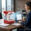 Drumstone USB Rechargeable Mini Air Cooler, Portable Personal Cooling Fan with Dual Speed Airflow, Lightweight Desk-(𝐒𝐩𝐞𝐜𝐢𝐚𝐥 𝟏𝟓 𝐘𝐞𝐚𝐫𝐬 𝐖𝐚𝐫𝐫𝐚𝐧𝐭𝐲)