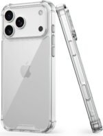 EGOTUDE for iPhone 18 Pro Max & iPhone 17 Pro Max Case, Shockproof Hard Back Anti-Scratch Clear Transparent Cover