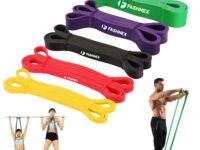 FASHNEX Resistance Bands, Pull Up Assist Exercise Band, Perfect for Mobility, Body Stretching, Powerlifting, Home Workout, Fitness Training Loop Bands for Men & Women