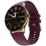 Fire-Boltt Phoenix Pro Round Smart Watch 1.39" HD Display with Bluetooth Calling, AI Voice Assistant, SpO2 & Heart Rate Monitor, 120+ Sports Modes, IP67 Waterproof Smartwatch for Men & Women - Brown