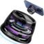 G200 Portable Bluetooth Speaker with RGB LED Lights, 360° Surround Sound, Magnetic Mount, Powerful Bass, Wireless Mini Speaker for Car, Home, Desk, Travel