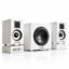 Gandharva Series 2.1 Bluetooth Bookshelf Speakers, Premium Wood Cabinet, 240W RMS, 35Hz-20kHz, 2.1 Channel, 5.25" Woofers + 8" Subwoofer || Arctic Satin White Finish (Arctic Satin White)