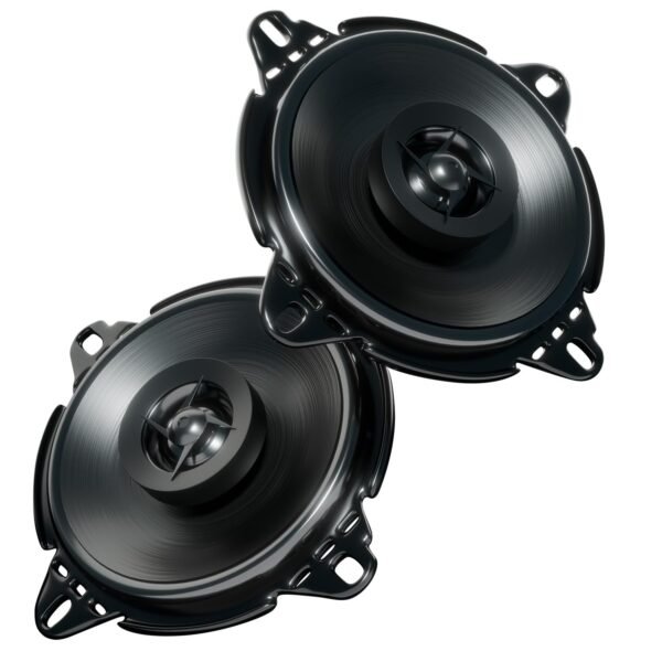 GoMechanic Sonus 4 Inch Car Speaker | Component Speaker for Car | 260 Watt 2-Way Coaxial Music System | 600W Max Output High-Power Car Stereo | Speaker for Cars & SUVs | Black