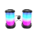 HP Multimedia Speaker DHS-5100, High Power Speaker with Pure and Pleasant Sound Quality; RGB Light Effect; USB Powered; Bluetooth® 5 connectivity Support; Dual Speaker Design