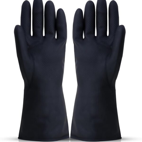 Heavy Duty Rubber Hand Gloves for Dishwashing,Gardening,Kitchen Cleaning