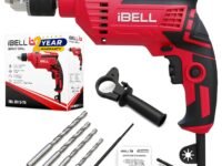 IBELL Impact Drill ID13-75 | 650W | 13mm Chuck | 2800 RPM | Copper Armature | 2-Mode Hammer & Drill | 12 Variable Speed Settings | Forward/Reverse | Variable Speed | Lock-On Button | 24-Month Warranty