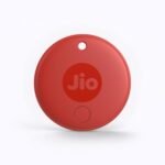 JioTag (2nd Generation) (Red) - Android or iOS Compatible IP64 Rated Worldwide Item Finder for Keys, Wallets, Luggage, Gadgets and More |1+1 Year Battery | No SIM Needed