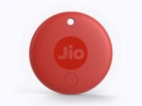 JioTag (2nd Generation) (Red) - Android or iOS Compatible IP64 Rated Worldwide Item Finder for Keys, Wallets, Luggage, Gadgets and More |1+1 Year Battery | No SIM Needed