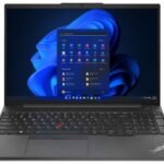 Lenovo ThinkPad E16 G2 16-inch (40.64 CM) Laptop, AMD Ryzen 7 7735HS (8-Core), 16GB DDR5 RAM, 512GB NVMe SSD, FHD+ IPS Display, Radeon 680M, Wi-Fi 6, Fingerprint Reader, Windows 11 Pro, MS-Office 2024