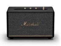 Marshall Acton III Wired Connectivity Stereo Home Speakers with Bluetooth 5.2 & RCA or 3.5mm Input – Black