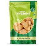 NutriOrganics Dry Fruits Dried Apricot Jardalu Badam BOR Khumani Dry Fruit, 1Kg