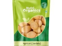 NutriOrganics Dry Fruits Dried Apricot Jardalu Badam BOR Khumani Dry Fruit, 1Kg