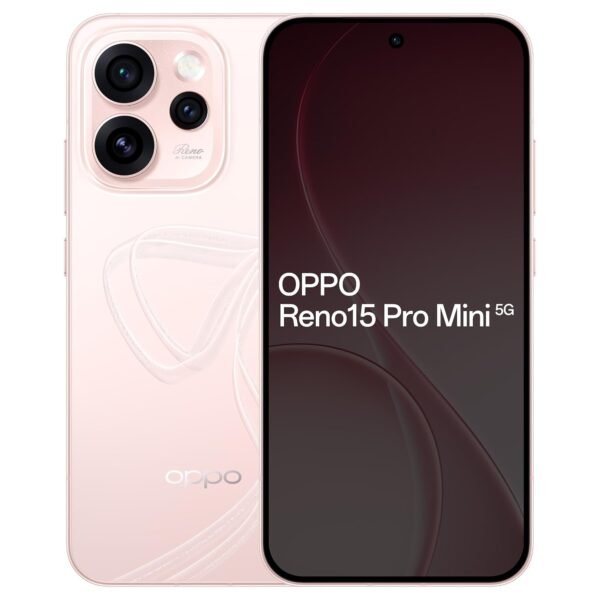 OPPO Reno15Pro mini 5G (Crystal Pink, 12GB RAM, 256GB Storage) Without Offers