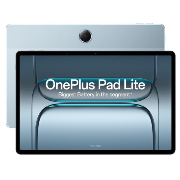 OnePlus,Pad Lite, 11-inch (27.94 CM), LCD, 6GB RAM, 128GB ROM, WiFi, Quad Speakers, 9340mAh Battery, Aero Blue, Not AI Enabled