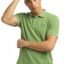 Peter England Men's Regular Fit Insignia Half Sleeve Polo T-Shirt | Cotton Rich | Premium Pique Weave