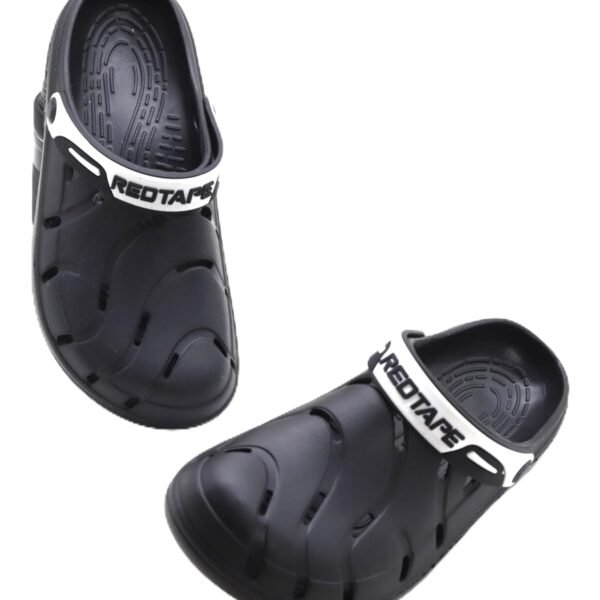 Red Tape Mens Lightweight EVA Clogs Slip-On Comfortable Casual Footwear with Adjustable Back Strap and Anti-Slip Outsole