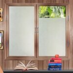 SUNBIRD® Privacy Windows Glass Film Glass & Doors, Self Static Cling Frosting Decorative Window Stickers Window Tinting for Home Bathroom (20 X 40 Inch, Frosted)