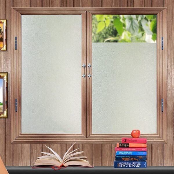 SUNBIRD® Privacy Windows Glass Film Glass & Doors, Self Static Cling Frosting Decorative Window Stickers Window Tinting for Home Bathroom (20 X 40 Inch, Frosted)