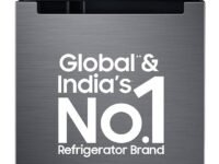 Samsung 236 L, 3 Star, Convertible, Digital Inverter with Display Frost Free Double Door Refrigerator (RT28C3733B1/HL, Black Matte/Black DOI)