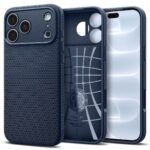 Spigen Liquid Air Case for iPhone 17/18 Pro, Navy Blue