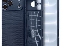 Spigen Liquid Air Case for iPhone 17/18 Pro, Navy Blue
