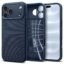 Spigen Liquid Air Case for iPhone 17/18 Pro, Navy Blue