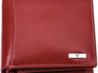 URBAN FOREST Oliver Aniline Red Leather Wallet for Men