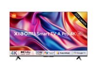 Xiaomi 108 cm (43 inches) A Pro 4K Dolby Vision Smart Google LED TV L43MA-AUIN (Black)